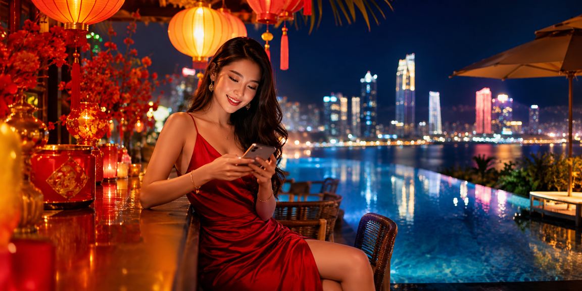 Chợ đêm Nha Trang với nhiều bàn casino và người chơi sôi động